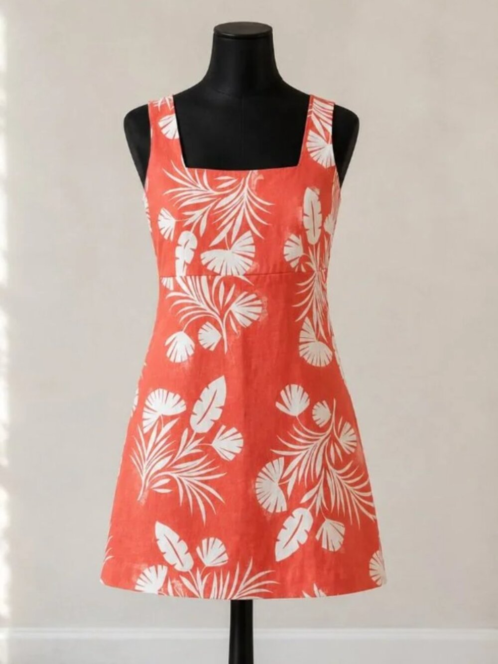 Boden Yolande Shift Dress - 12P - Cherry Red Jungle Bouquet